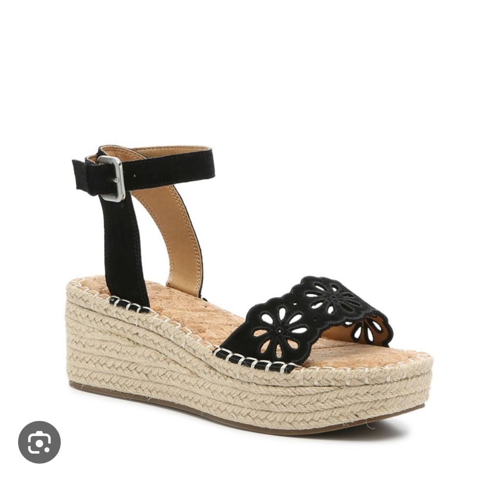 crown vintage nwot suede espadrille